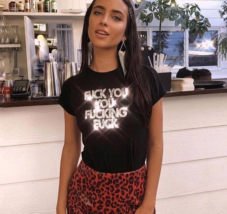 Streetgarm NEW Fuck You You Fucking Fuck Crop Top 6 Streetgarm NEW Fuck You You Fucking Fuck Crop Top