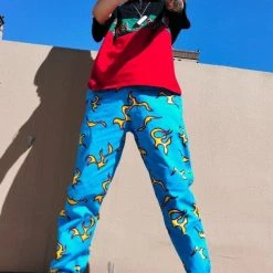 Streetgarm NEW Golf Blue Flame Pants 19 Streetgarm NEW Golf Blue Flame Pants