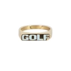 Streetgarm Golf Wang Gold Ring 9 Streetgarm Golf Wang Gold Ring