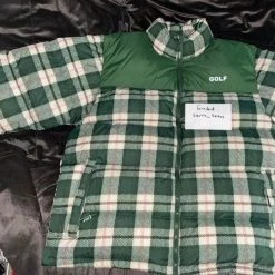 Streetgarm Golf Wang Plaid Puffer Jacket 24 Streetgarm Golf Wang Plaid Puffer Jacket