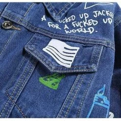 Streetgarm Graffiti Denim Jacket