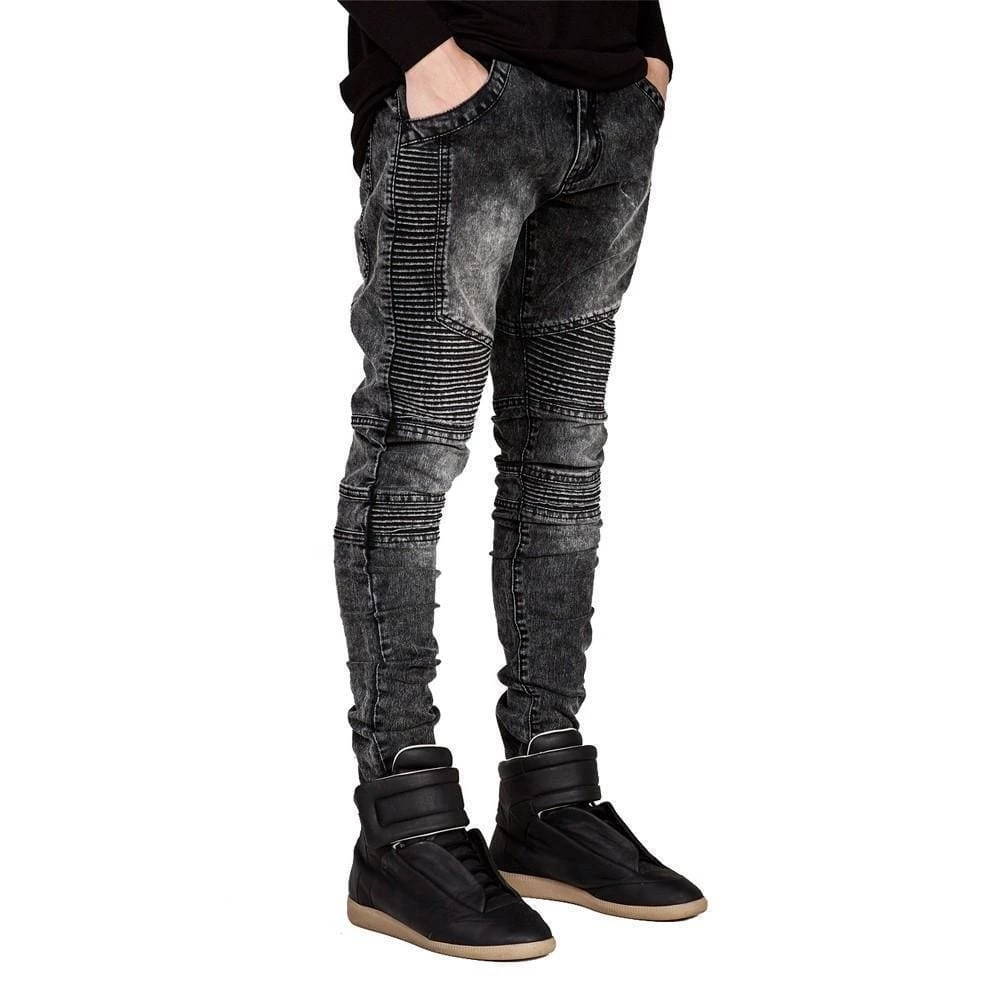 Streetgarm Grey Biker Jeans 3 Streetgarm Grey Biker Jeans