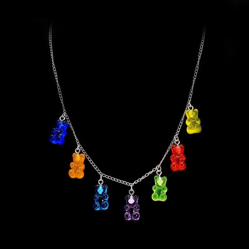 Streetgarm Gummy Bear Chain Necklace NEW 8 Streetgarm Gummy Bear Chain Necklace NEW