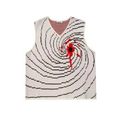 Streetgarm Handknit Blood Wound Knitted Vest NEW