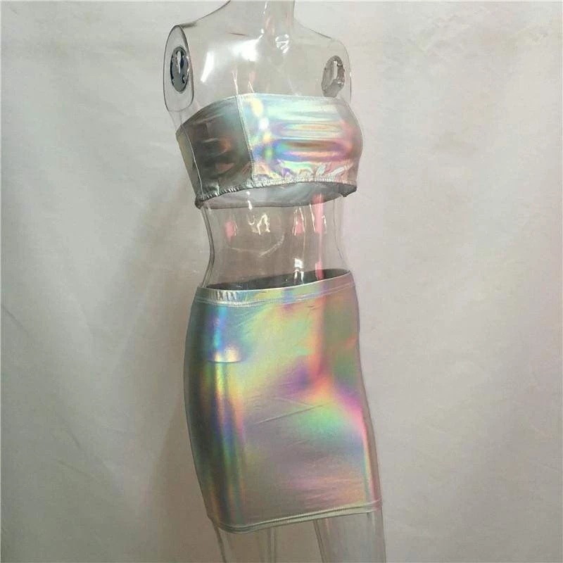 Streetgarm Holographic Two Piece 7 Streetgarm Holographic Two Piece