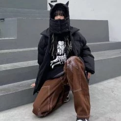 Streetgarm Horned Padded Jacket Coat