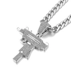 Streetgarm Iced Mini Uzi Chain