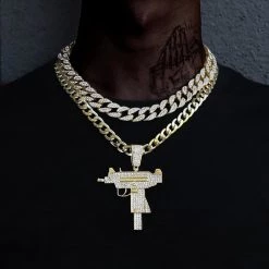 Streetgarm Iced Mini Uzi Chain