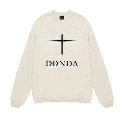 Streetgarm SALE Kanye West DONDA Cross Sweatshirt