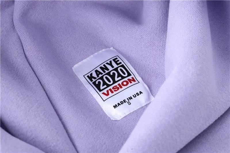 Streetgarm NEW Kanye West Light Purple Hoodie 9 Streetgarm NEW Kanye West Light Purple Hoodie