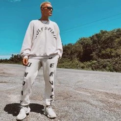 Streetgarm NEW Kanye West Sunday Service Jogger Pants - Bone