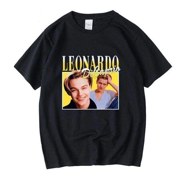 Streetgarm Leonardo DiCaprio Homage 90s T-Shirt 3 Streetgarm Leonardo DiCaprio Homage 90s T-Shirt