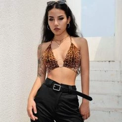 Streetgarm NEW Leopard Print Crop Top