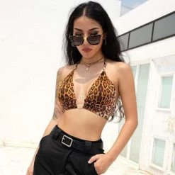 Streetgarm NEW Leopard Print Crop Top