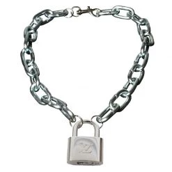 Streetgarm LV Padlock Necklace NEW