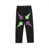 Streetgarm Made Extreme Star Patchwork Black Jeans NEW 2 Streetgarm Made Extreme Star Patchwork Black Jeans NEW
