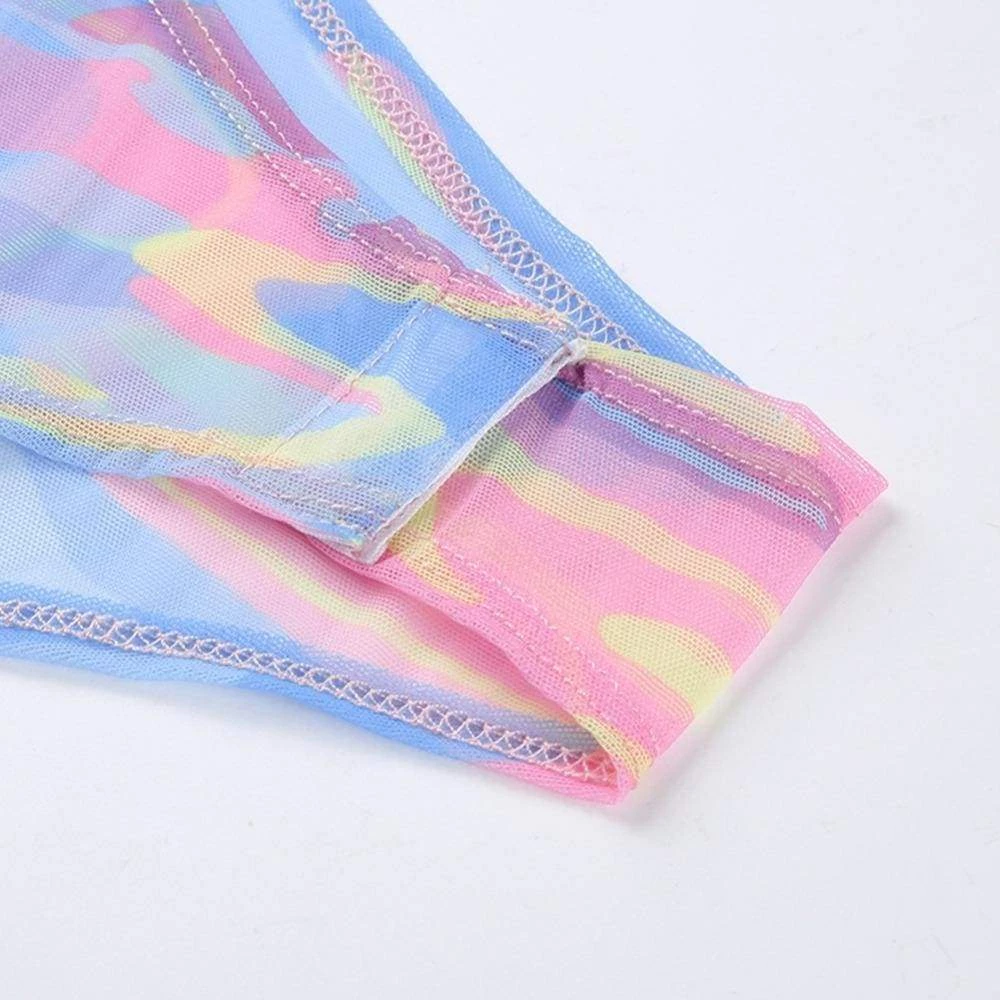 Streetgarm Marble High Neck Mesh Bodysuit NEW 6 Streetgarm Marble High Neck Mesh Bodysuit NEW