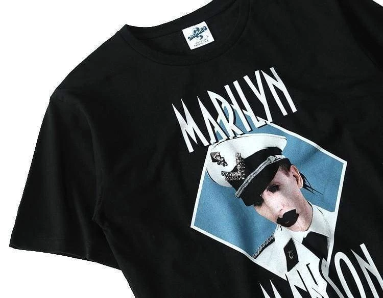 Streetgarm Marilyn Manson T-Shirt NEW 6 Streetgarm Marilyn Manson T-Shirt NEW
