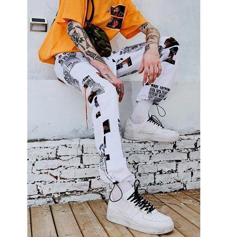 Streetgarm Modern Art Sweatpants NEW 10 Streetgarm Modern Art Sweatpants NEW
