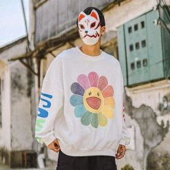 Streetgarm Murakami Flower Sweatshirt SALE