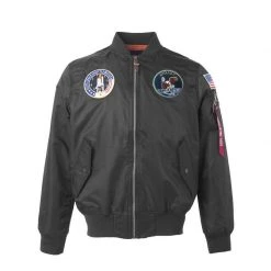 Streetgarm NASA Space Shuttle Apollo Bomber Jacket NEW