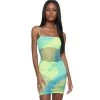 Streetgarm Neon Fishnet Dress - Green 1 Streetgarm Neon Fishnet Dress - Green