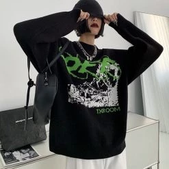 Streetgarm NEW OFF Ruined Knitted Sweatshirt 9 Streetgarm NEW OFF Ruined Knitted Sweatshirt