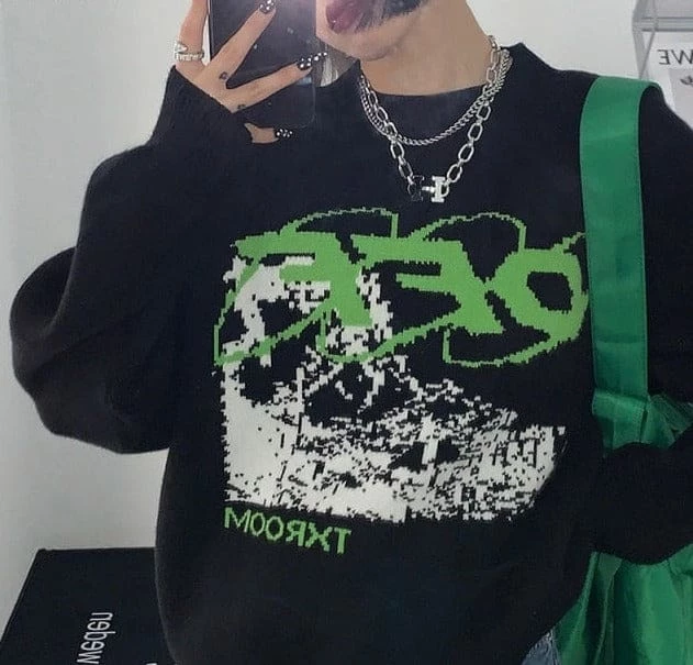 Streetgarm NEW OFF Ruined Knitted Sweatshirt 4 Streetgarm NEW OFF Ruined Knitted Sweatshirt