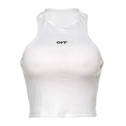 Streetgarm "OFF" Sleeveless Crop Top