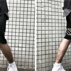 Streetgarm OFF Stripped White Shorts NEW 13 Streetgarm OFF Stripped White Shorts NEW