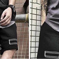 Streetgarm OFF Stripped White Shorts NEW 15 Streetgarm OFF Stripped White Shorts NEW