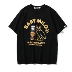 Streetgarm OVO Owl Bape Baby Milo T-Shirt