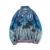 Streetgarm SALE Palm Tree Denim Jacket