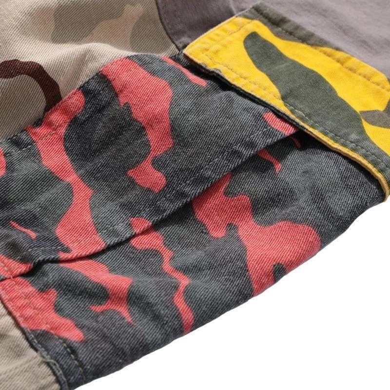 Streetgarm Patchwork Camo Joggers NEW 6 Streetgarm Patchwork Camo Joggers NEW