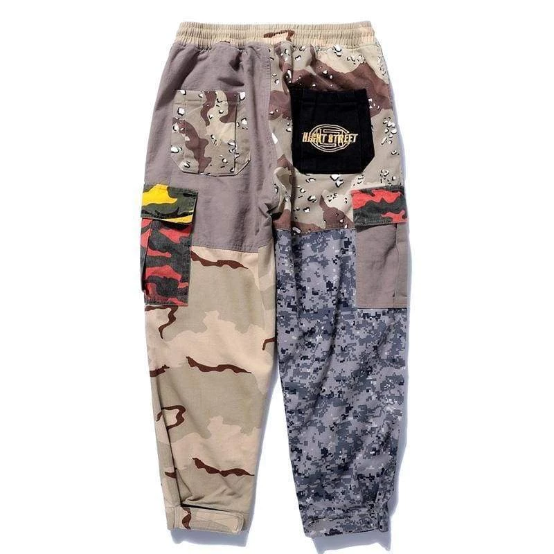 Streetgarm Patchwork Camo Joggers NEW 4 Streetgarm Patchwork Camo Joggers NEW