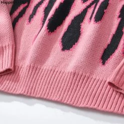 Streetgarm Pink Flame Sweater
