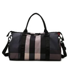 Streetgarm Plaid Duffle Bag NEW