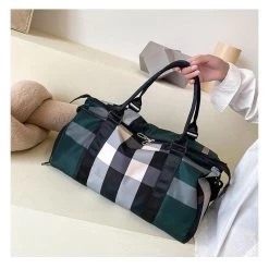 Streetgarm Plaid Duffle Bag NEW
