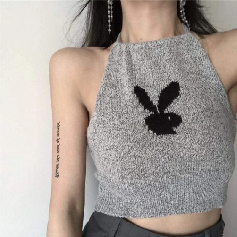 Streetgarm NEW Playboy Bunny Crop Top 8 Streetgarm NEW Playboy Bunny Crop Top