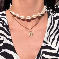 Streetgarm Playboy Bunny Lock Key Necklace 18 Streetgarm Playboy Bunny Lock Key Necklace