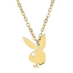 Streetgarm Playboy Bunny Pendant Necklace