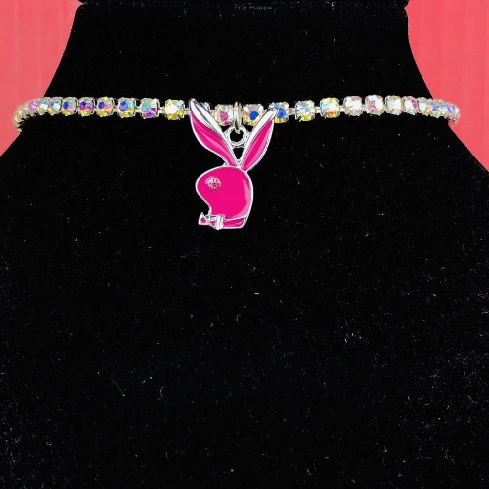 Streetgarm Playboy Rabbit Bead Necklace 7 Streetgarm Playboy Rabbit Bead Necklace