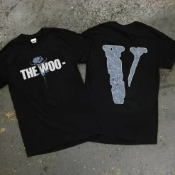 Streetgarm NEW Pop Smoke X Vlone The Woo T-shirt