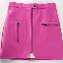 Streetgarm PVC Zipped Skirt NEW 16 Streetgarm PVC Zipped Skirt NEW