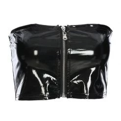 Streetgarm NEW PVC Zipped Tube Top
