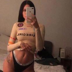 Streetgarm NEW Racing Long Sleeve Crop Top 10 Streetgarm NEW Racing Long Sleeve Crop Top