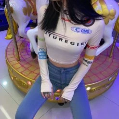 Streetgarm NEW Racing Long Sleeve Crop Top 11 Streetgarm NEW Racing Long Sleeve Crop Top