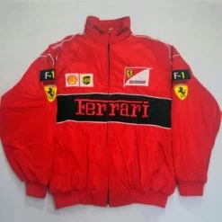 Streetgarm Retro Ferrari Racing Jacket NEW 13 Streetgarm Retro Ferrari Racing Jacket NEW