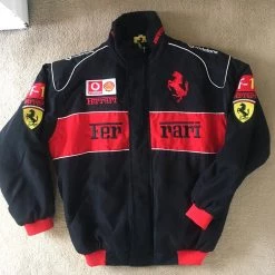 Streetgarm Retro Ferrari Racing Jacket NEW 14 Streetgarm Retro Ferrari Racing Jacket NEW
