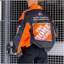 Streetgarm NEW Retro Home Depot Racing Jacket
